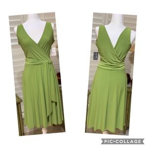 Michele Bohbot dress size 6 lime green